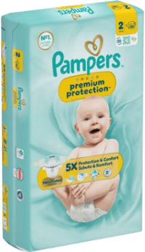 Pampers Premium Protection 2 - Sparpack mit 56 Windeln