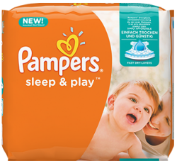 Pampers Sleep & Play Packung