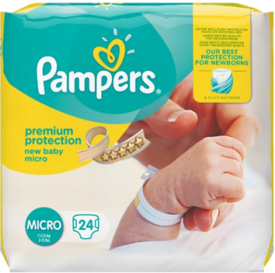 Pampers - New Baby Micro - Monatsbox - Größe 0 mit 144 Windeln