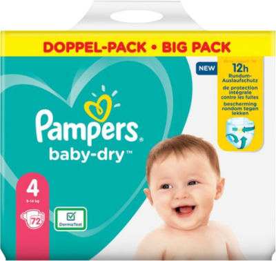 Gevangene haar schipper Pampers Baby-Dry 4 Angebot Doppel-Pack | windelangebot.de