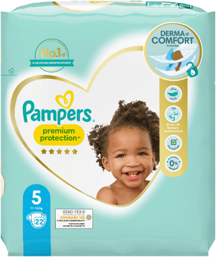 Pampers Premium Protection 5 - Einzelpack mit 22 Windeln