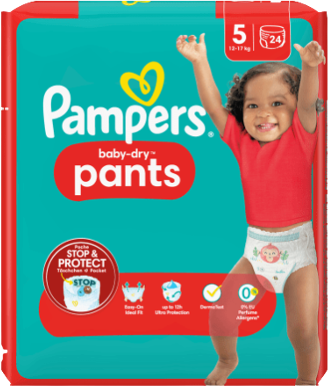 Pampers Baby-Dry Pants 5 - Einzelpack mit 24 Windelpants